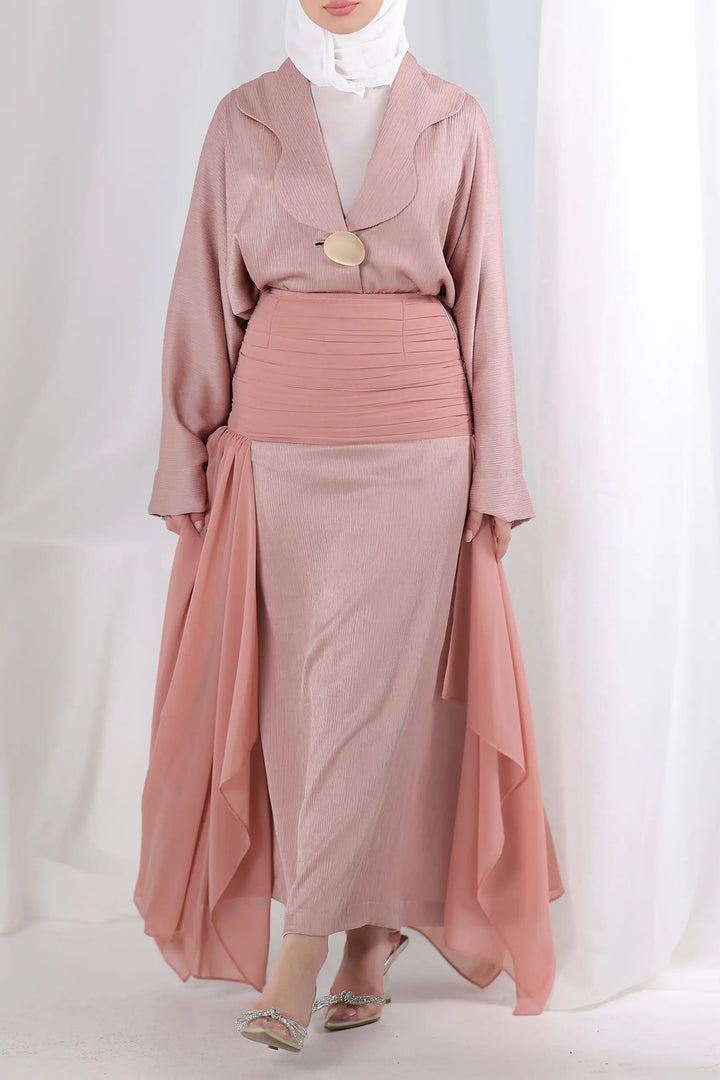 Blush suit